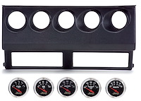 15218K2 5-Gauge Cluster Bezel Kit 1987-1995 Jeep Wrangler YJ