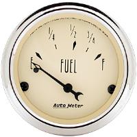 Antique Beige Fuel Level Gauge 2-1/16" Electrical