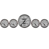 American Platinum 5-Gauge Kit 3-1/8" Mechanical Speedometer (120 mph)