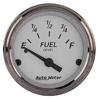 American Platinum Fuel Level Gauge 2-1/16" Electrical