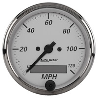 American Platinum Speedometer 3-1/8" Electrical