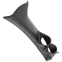 Dual Gauge A-Pillar Pod 2-1/16" 2000-04 Mitsubishi Eclipse