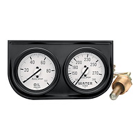 Autogage Gauge Combo Oil Pressure, 0-100 psi