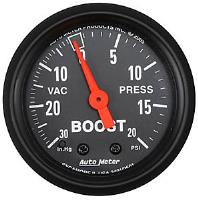 Z-Series Vacuum/Boost Gauge 2-1/16" Mechanical