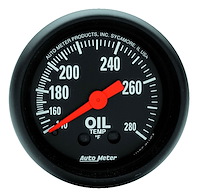 Z-Series Oil Temperature Gauge 2-1/16" Mechanical