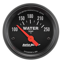 Z-Series Water Temperature Gauge 2-1/16" Electrical