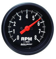 Z-Series Tachometer 2-1/16" Electrical