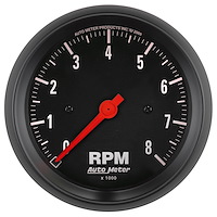 Z-Series Tachometer 3-3/8" Electrical