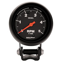 Z-Series Diesel Tachometer 2-5/8" Electrical