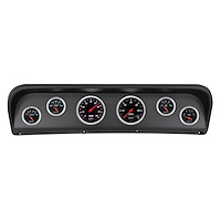 2938-06 6-Gauge Direct-Fit Dash Kit for 1967-1972 Ford F-100 [Designer Black Series]