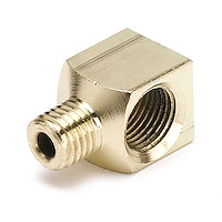 90° Gauge Fitting Using 1/8" copper or nylon tubing