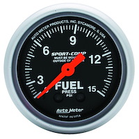 Sport-Comp Fuel Pressure Gauge 2-1/16" Mechanical