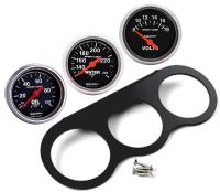 Sport-Comp 2 1/16 in. Mechanical Oil Pressure 3-Gauge Kit