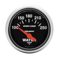 Sport-Comp Water Temperature Gauge 2-1/16" Electrical