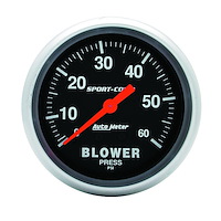 Sport-Comp Blower Pressure Gauge 2-5/8" Mechanical