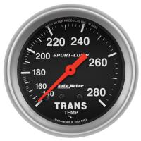 Sport-Comp Transmission Temperature Gauge 2-5/8" Mechanical