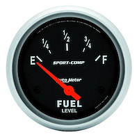 Sport-Comp Fuel Level Gauge 2-5/8" Electrical