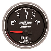 Sport-Comp II Fuel Level Gauge 2-1/16" Electrical (Short Sweep)