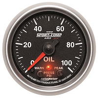 Sport-Comp II Oil Pressure Gauge 2-1/16" Electrical (Full Sweep)