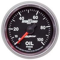 Sport-Comp II Oil Pressure Gauge 2-1/16" Electrical (Full Sweep)