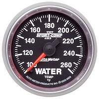 Sport-Comp II Water Temperature Gauge 2-1/16" Electrical (Full Sweep)