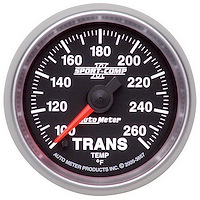 Sport-Comp II Transmission Temperature Gauge 2-1/16" Electrical (Full Sweep)
