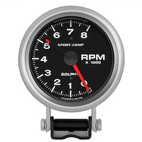 Sport-Comp Pedestal-Mount Tachometer 3-3/4" Electrical