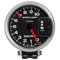 Sport-Comp Pedestal-Mount Tachometer 5" Electrical