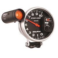 Sport-Comp Pedestal-Mount Tachometer 5" Electrical