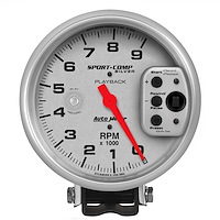 Ultra-Lite Single-Range Tachometer 5", pedestal mount