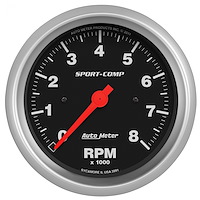 Sport-Comp In-Dash Tachometer 3-3/8" Electrical