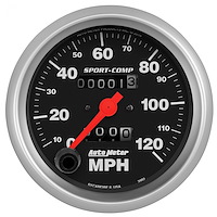 Sport-Comp In-Dash Speedometer 3-3/8" Mechanical