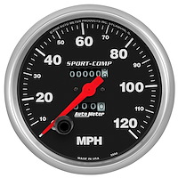 Sport-Comp In-Dash Speedometer 5" Mechanical