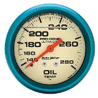 Ultra-Nite Oil Temperature Gauge Liquid Filled