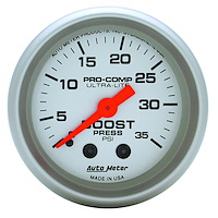 Ultra-Lite Boost Gauge 2-1/16" mechanical
