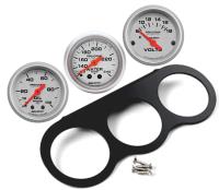 Ultra-Lite 2 1/16 in. Mechanical Oil Pressure 3-Gauge Kit