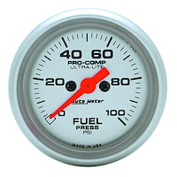 Ultra-Lite Fuel Pressure Gauge 2-1/16" electrical
