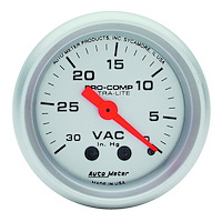 Ultra-Lite Vacuum Gauge 2-1/16" mechanical