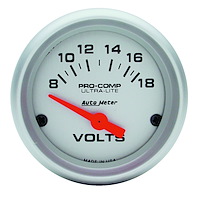 Ultra-Lite Voltmeter 2-1/16" electrical