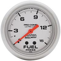 Ultra-Lite Fuel Pressure Gauge 2-5/8" mechanical