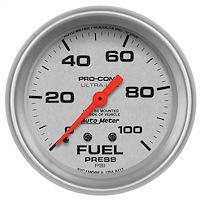 Ultra-Lite Fuel Pressure Gauge 2-5/8" mechanical