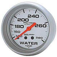 Ultra-Lite Water Temperature Gauge 2-5/8" mechanical