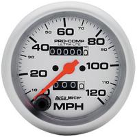 Ultra-Lite In-Dash Speedometer 3-3/8" mechanical