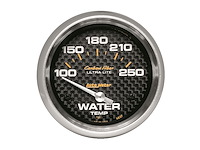 Carbon Fiber Water Temperature Gauge 2-5/8" electrical