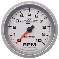 Ultra-Lite II Tachometer 3-3/8" electrical, in-dash mount