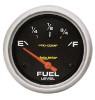 Pro-Comp Fuel Level Gauge 2-5/8" electrical