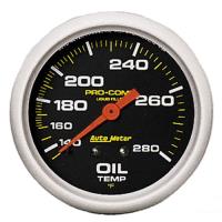 Pro-Comp Oil Temperature Gauge 2-5/8" mechanical