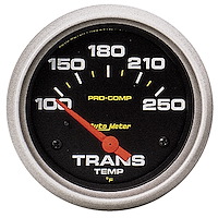 Pro-Comp Transmission Temperature Gauge 2-5/8" electrical