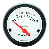 Phantom Voltmeter 2-1/16" electrical