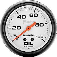 Phantom Oil Pressure Gauge 2-5/8" mechanical